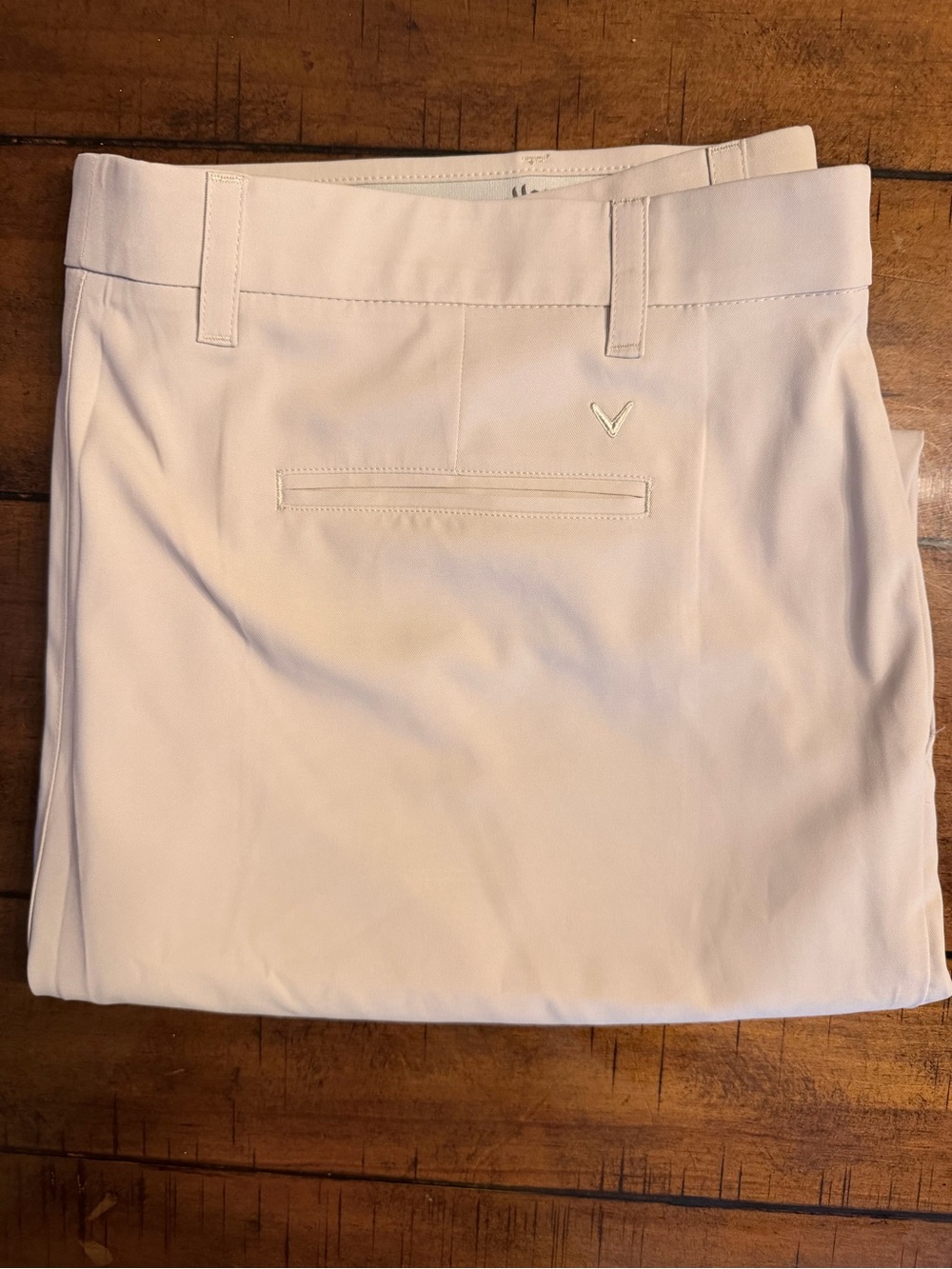 Callaway Men’s 48x30 Performance Golf Pants Stretch Shirt Gripper Stone